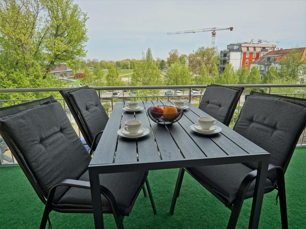 Apartament "Hogulu" Brandenburg, Balkon, Neustadt, Kueche, Wassernaehe - Parkplatz Inklusive Brandenburg  Zewnętrze zdjęcie